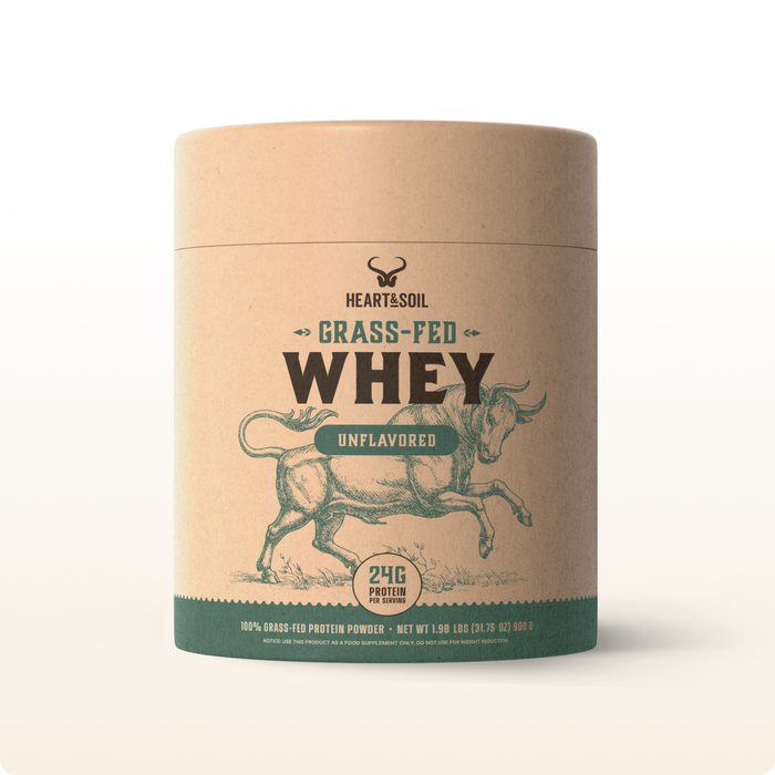 Grass-Fed Whey Protein (Unflavored)
