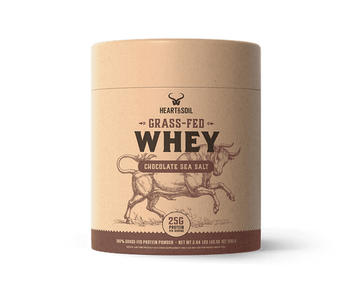 Grass-Fed Whey Chocolate Sea Salt