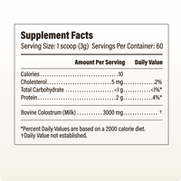 Free-Form Grass-Fed Colostrum